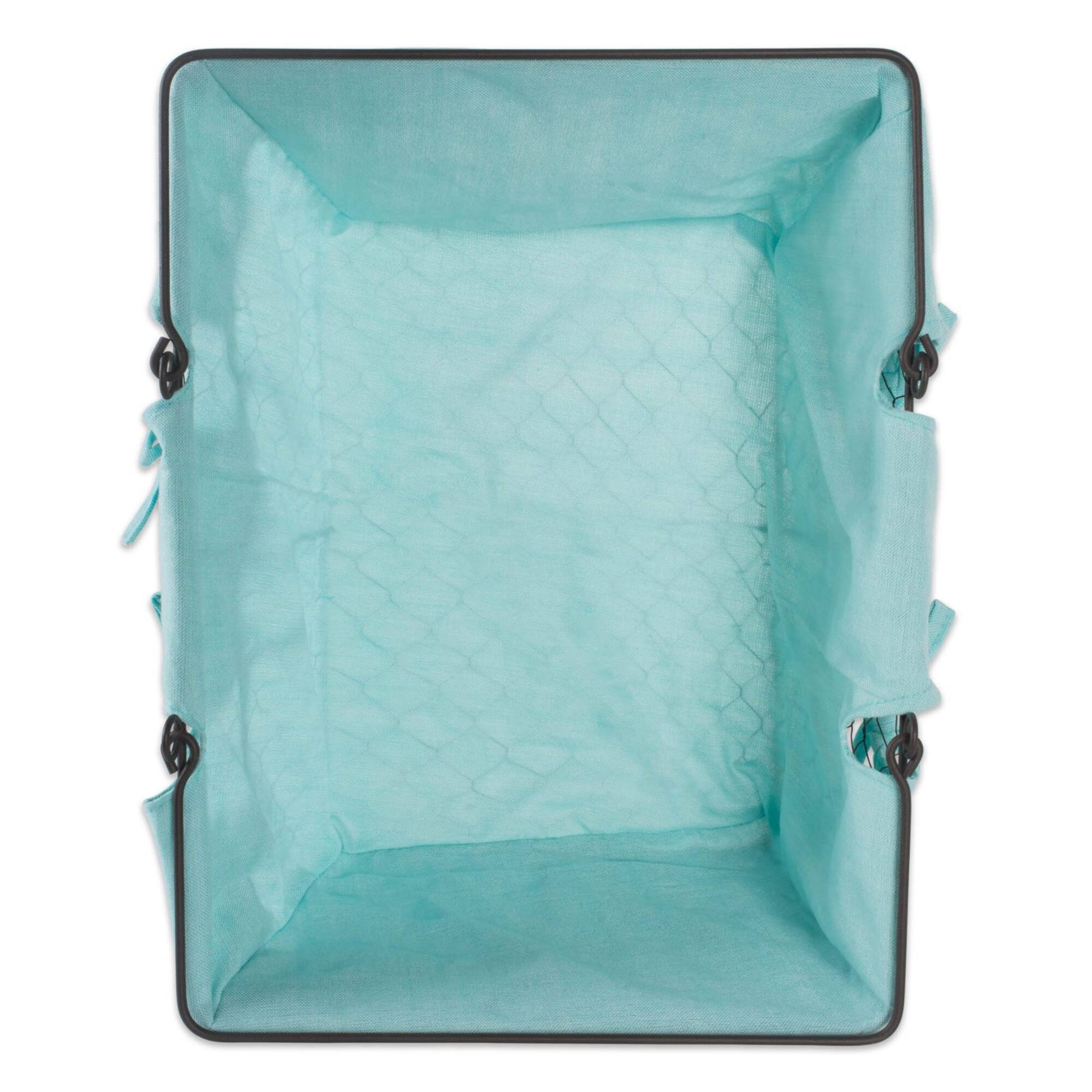DII® Aqua Chicken Wire Egg Basket